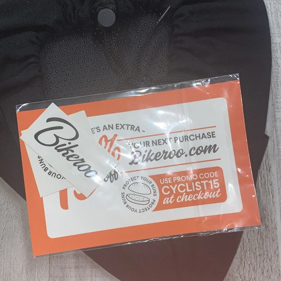 Bikeroo black bicycle padded seat cover new - Picture 7 of 7